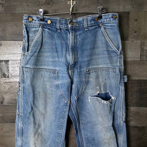 SOLD Carhartt Double Front Pants 36X32 - Picture 2 of 5